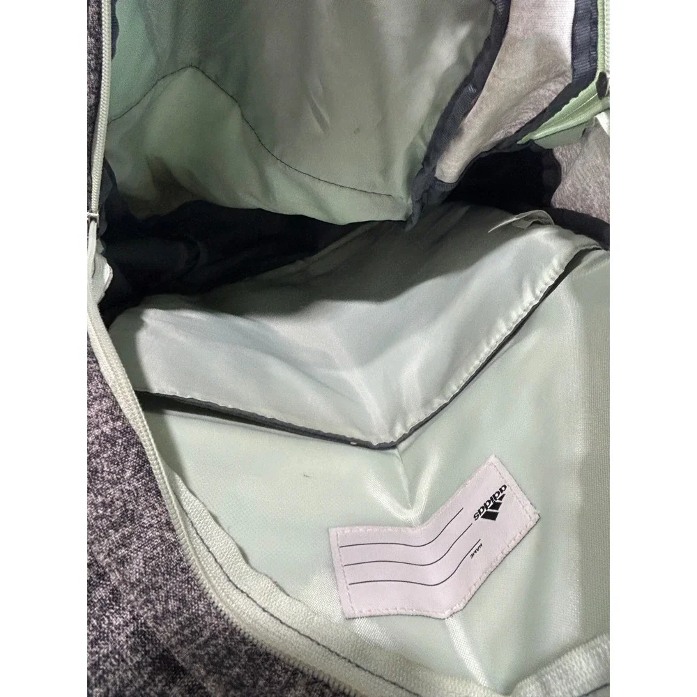 Adidas LoadSpring Backpack Gray Heather Charcoal School Travel Bag Free Shipping